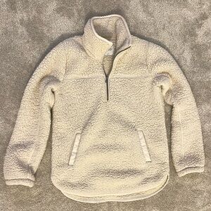 Abercrombie & Fitch Sherpa Quarterzip